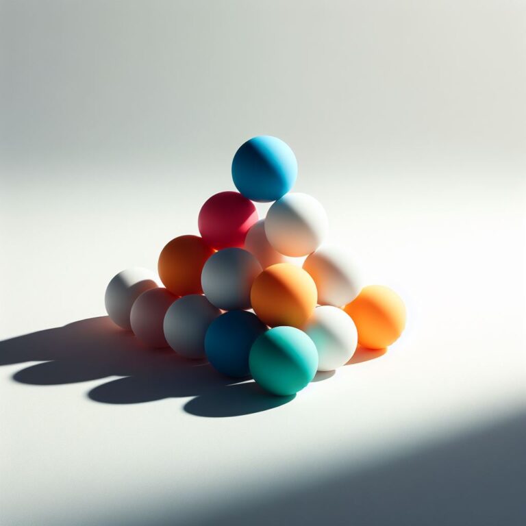 ping pong balls